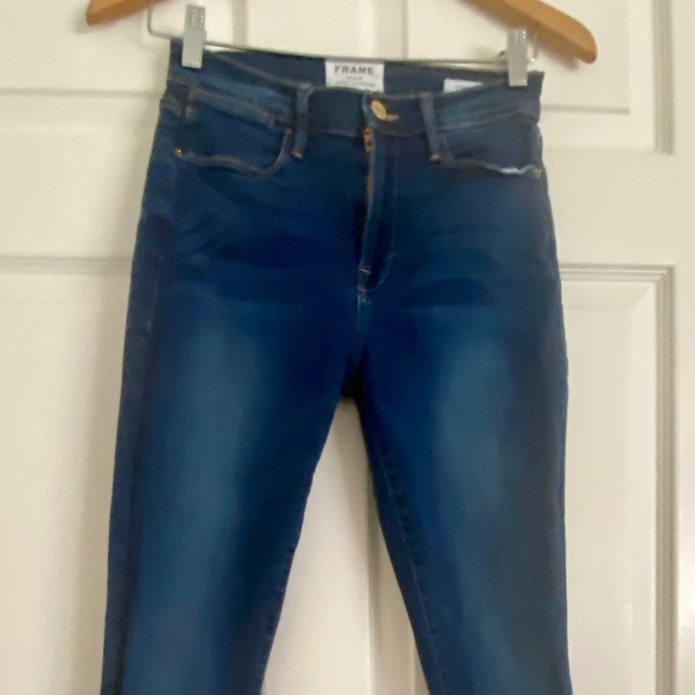 FRAME Le High Skinny Jeans - Size 28